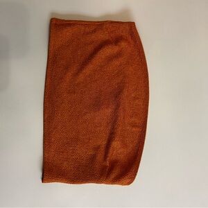 Rust Orange Women's Skirt
